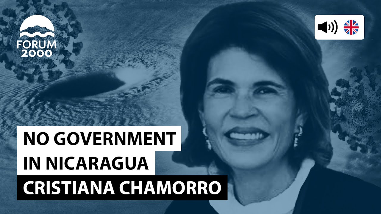 Cristiana Chamorro: There is no government in Nicaragua.