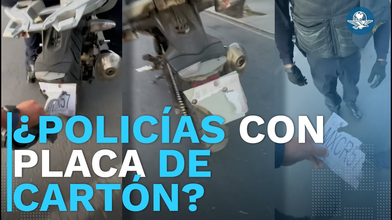 Exhiben a policías de la CDMX que 