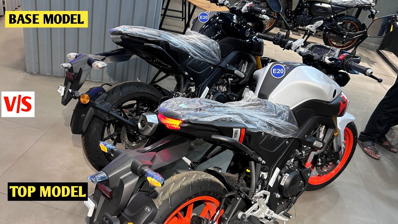 New Yamaha MT-15 Top Model vs Base Model || Yamaha MT15 New Model Easy Loan Downpayment & EMI Offer