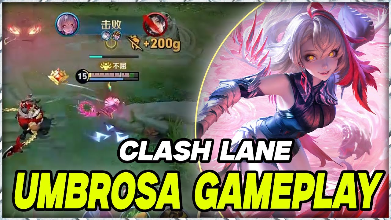 UMBROSA IS UNSTOPPABLE! 👹 INSANE CLASH LANE 1V5 CARRY GAMEPLAY - HONOR OF KINGS