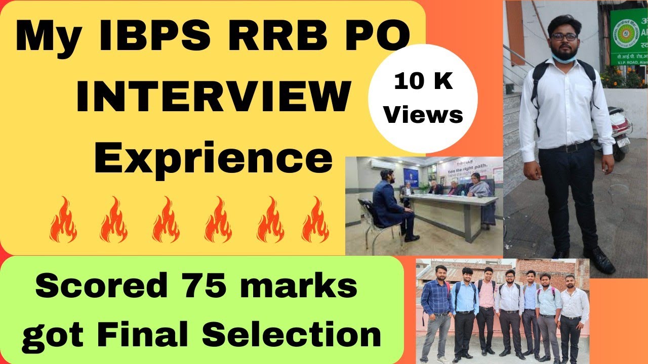 My IBPS RRB PO INTERVIEW Exprience | how I Scored 75 marks got and Final Selection | SELECTED AS PO