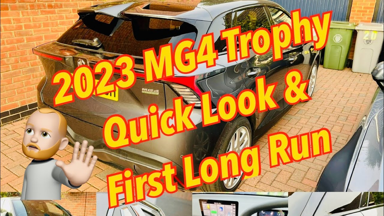 2023 MG4 Trophy Quick Look & First Long Run @stuart_thomas @WhichEV @HubNut @furiousdriving