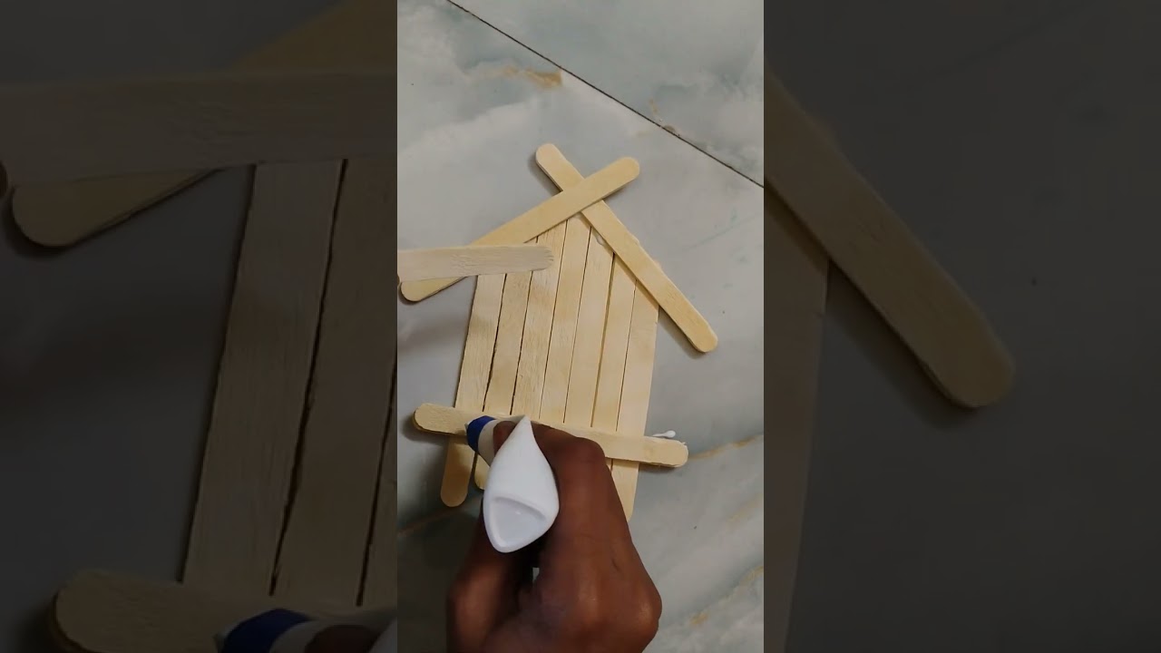 Key hanger | @MamthaaDeviHCreativities  #diy #icecreamstickcrafts #keyhanger #easycraft #trending 