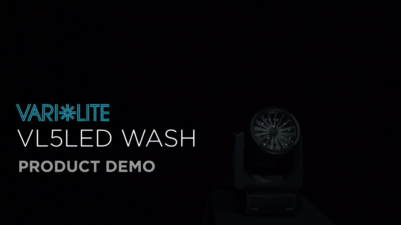 VL5LED WASH | Product Demonstration
