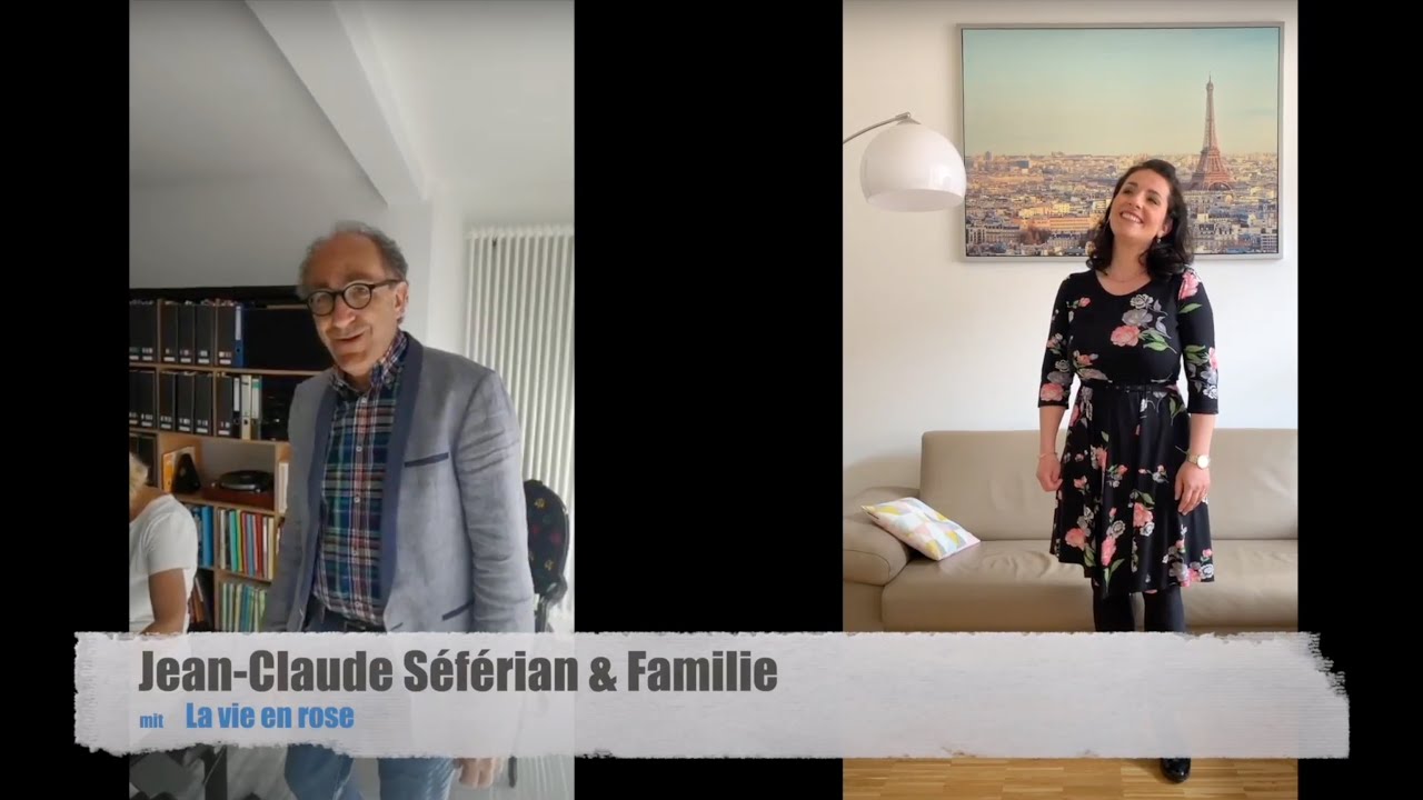 Jean Claude Séférian & Familie mit 