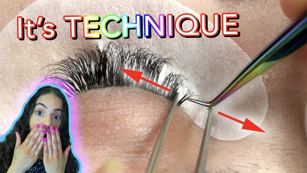 REMOVING EYELASH EXTENSIONS FOR A FILL