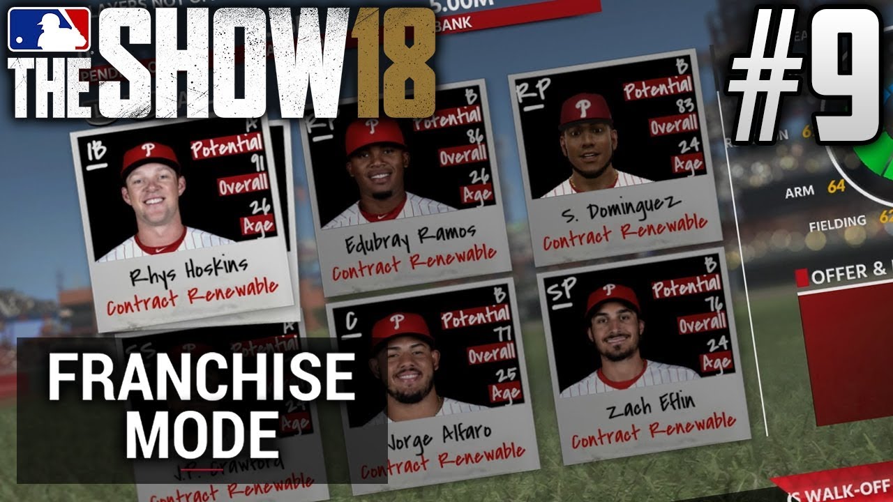 MLB The Show 18 Franchise Mode | Philadelphia Phillies | EP9 | SIGNING A BIG BAT (S1 OFFSEASON)