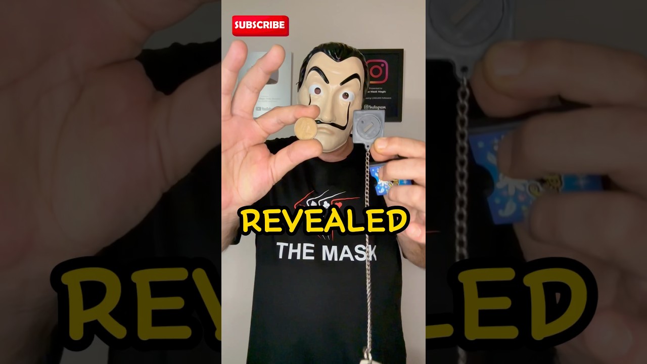 Key through coin trick revealed 😉🪄 #magic #foryou #tutorial #tricks #shorts