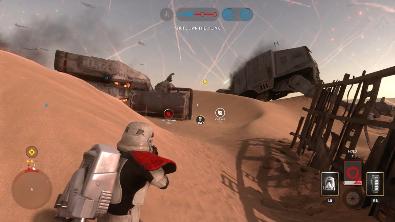 Star Wars Battlefront - Walker Assault Gameplay (No Commentary)