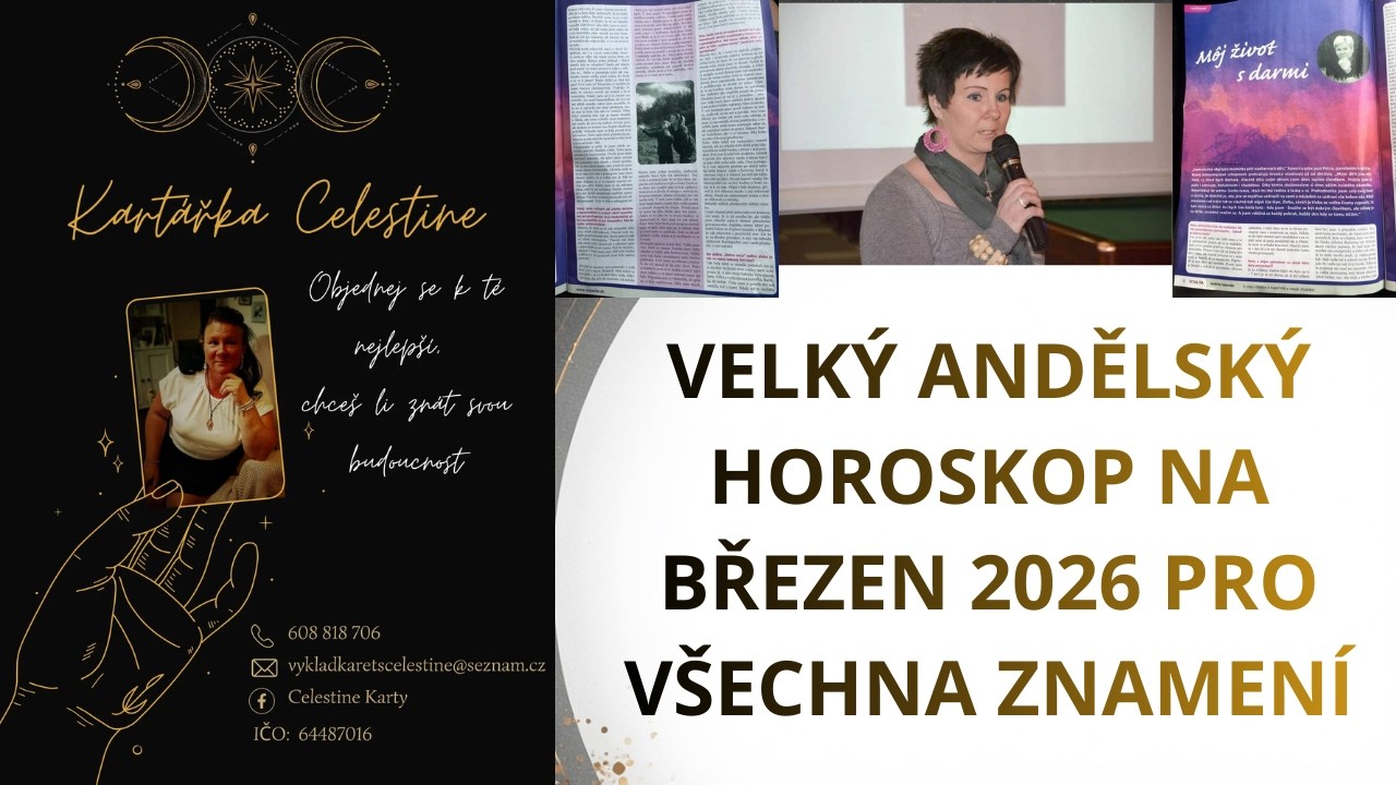 VELKÝ ANDĚLSKÝ HOROSKOP PRO VŠECHNA ZNAMENÍ NA BŘEZEN 2026