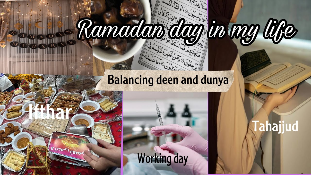 Ramadan day in my life/working women ramadan routine/day in my life/ramadan vlog/day in my life/