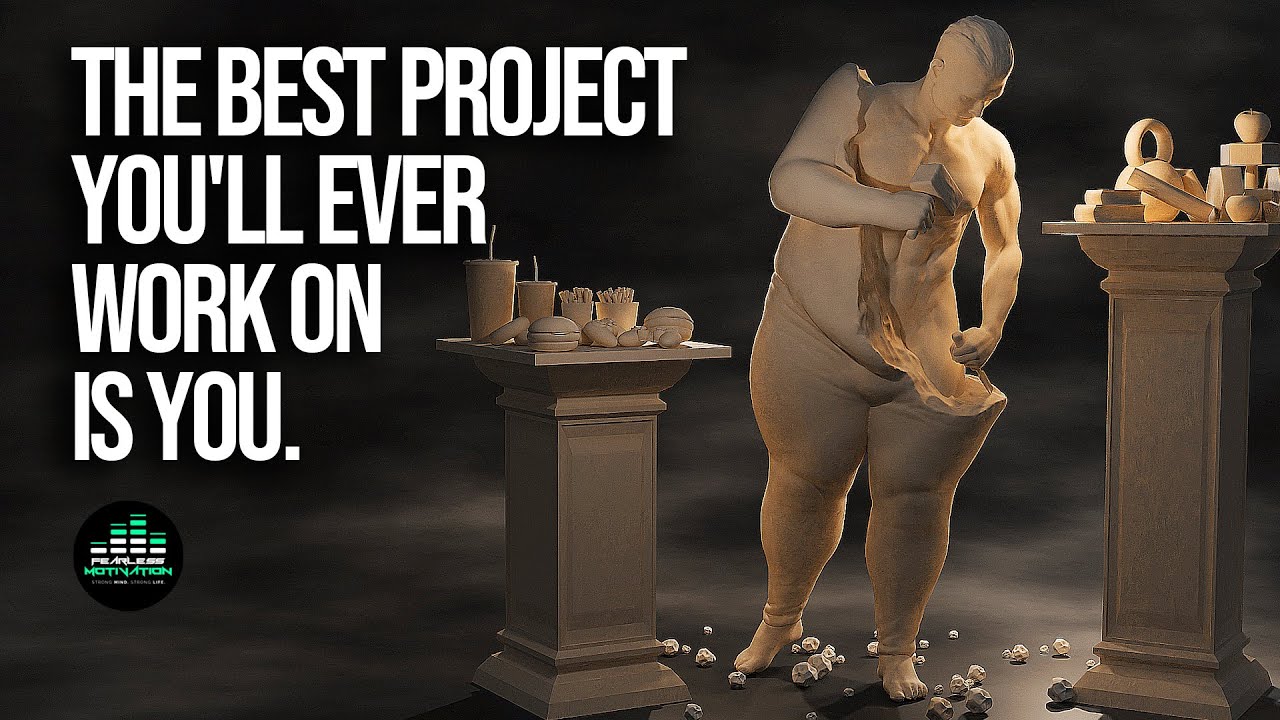 The Best Project You'll Ever Work on is YOU. (POWERFUL MOTIVATIONAL VIDEO)