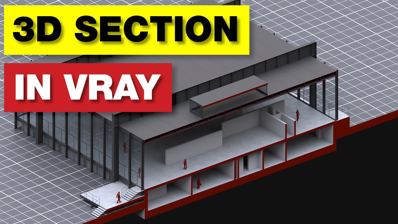 3D section in Vray for Rhino