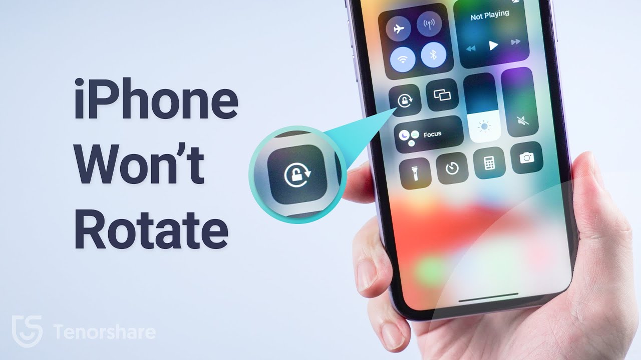 iPhone Screen Won't Rotate? Here is the REAL Fix! (100% Worked)