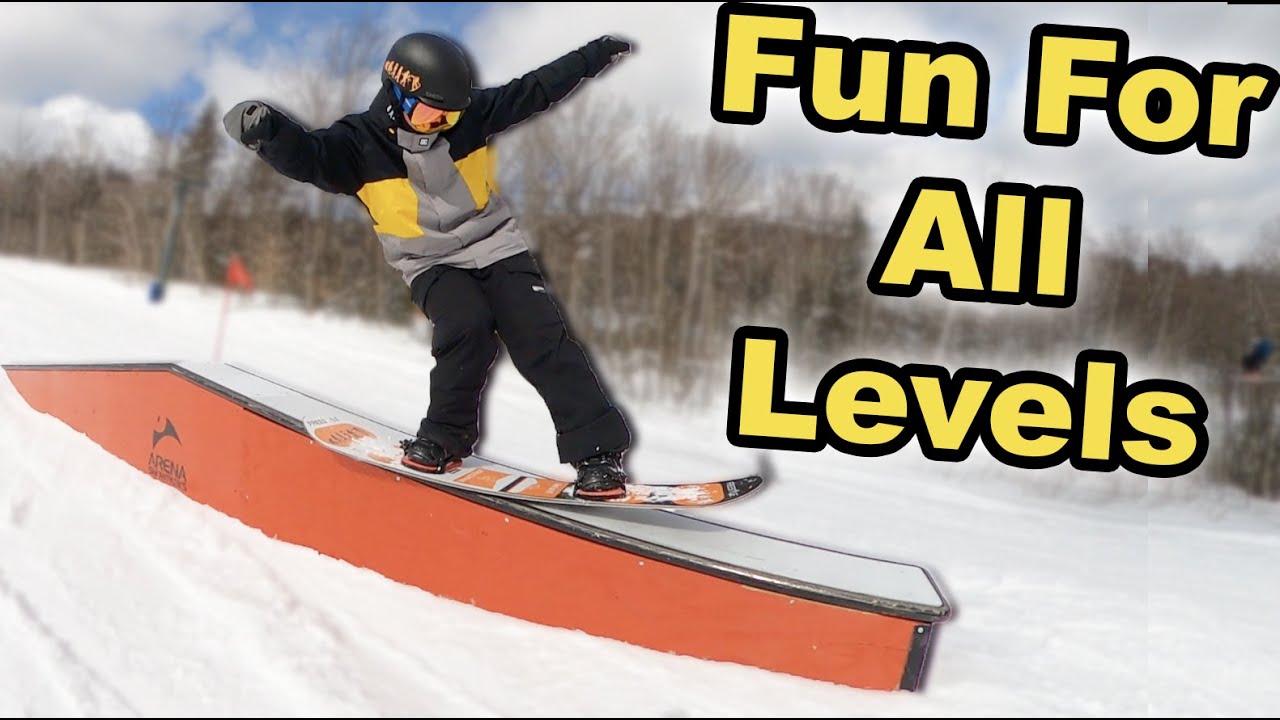 Snowboarding at Bromley Ski Resort - (Season 5, Day 71)