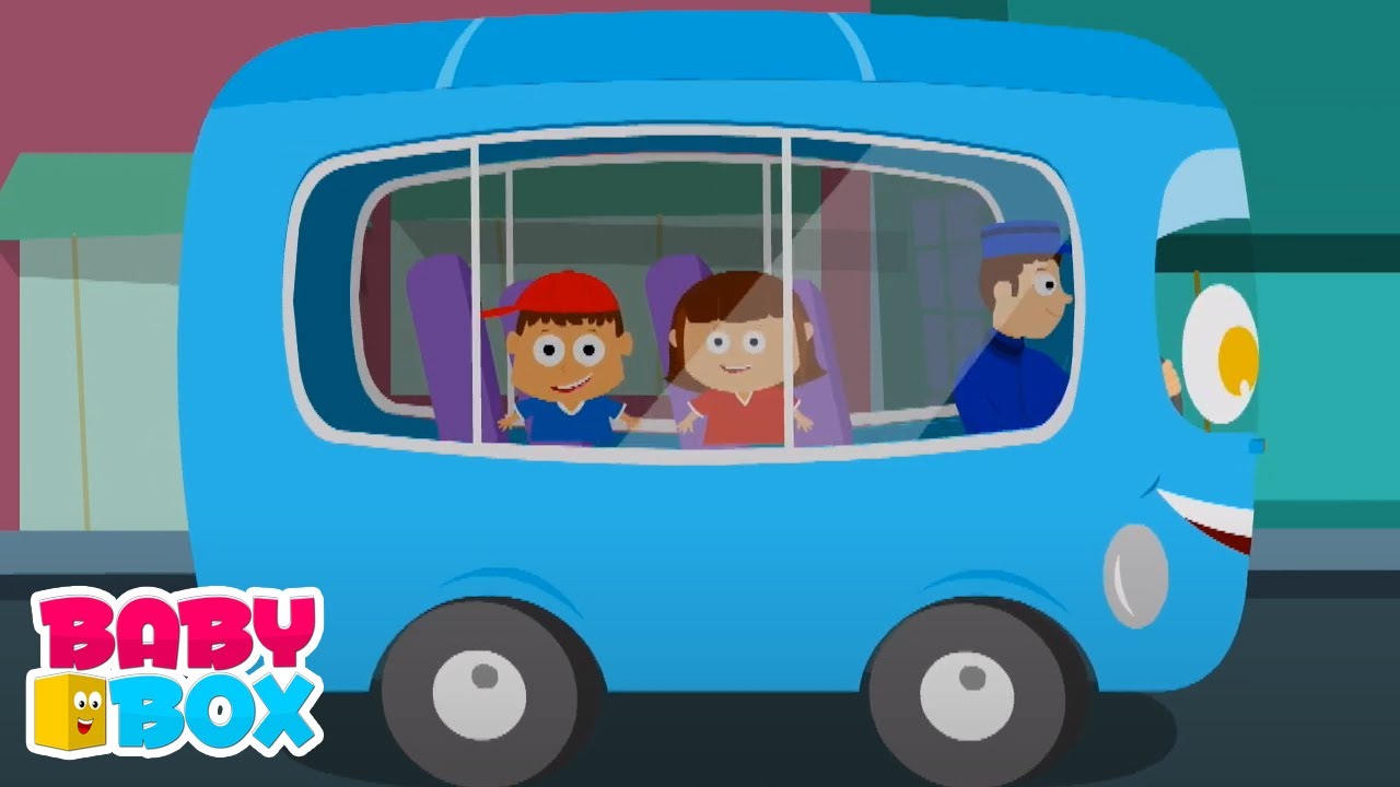 Ruedas en el bus | Dibujos animados educativos | Baby Box Español | Canciones Infantiles