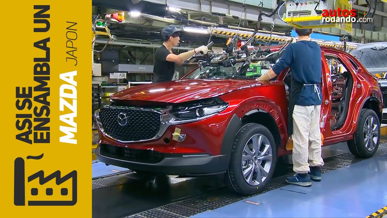 Así se Ensambla un MAZDA en JAPON
