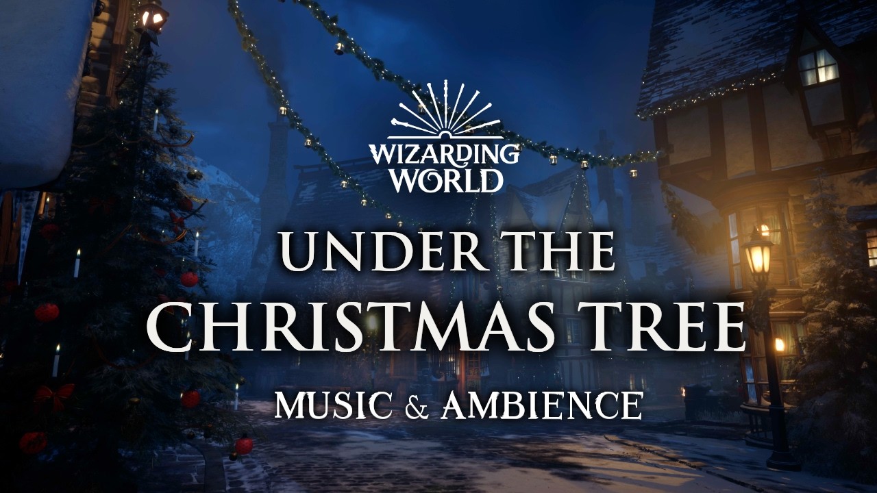 Under the Christmas Tree | Harry Potter Music & Ambience | Christmas at Hogwarts | 3Hrs
