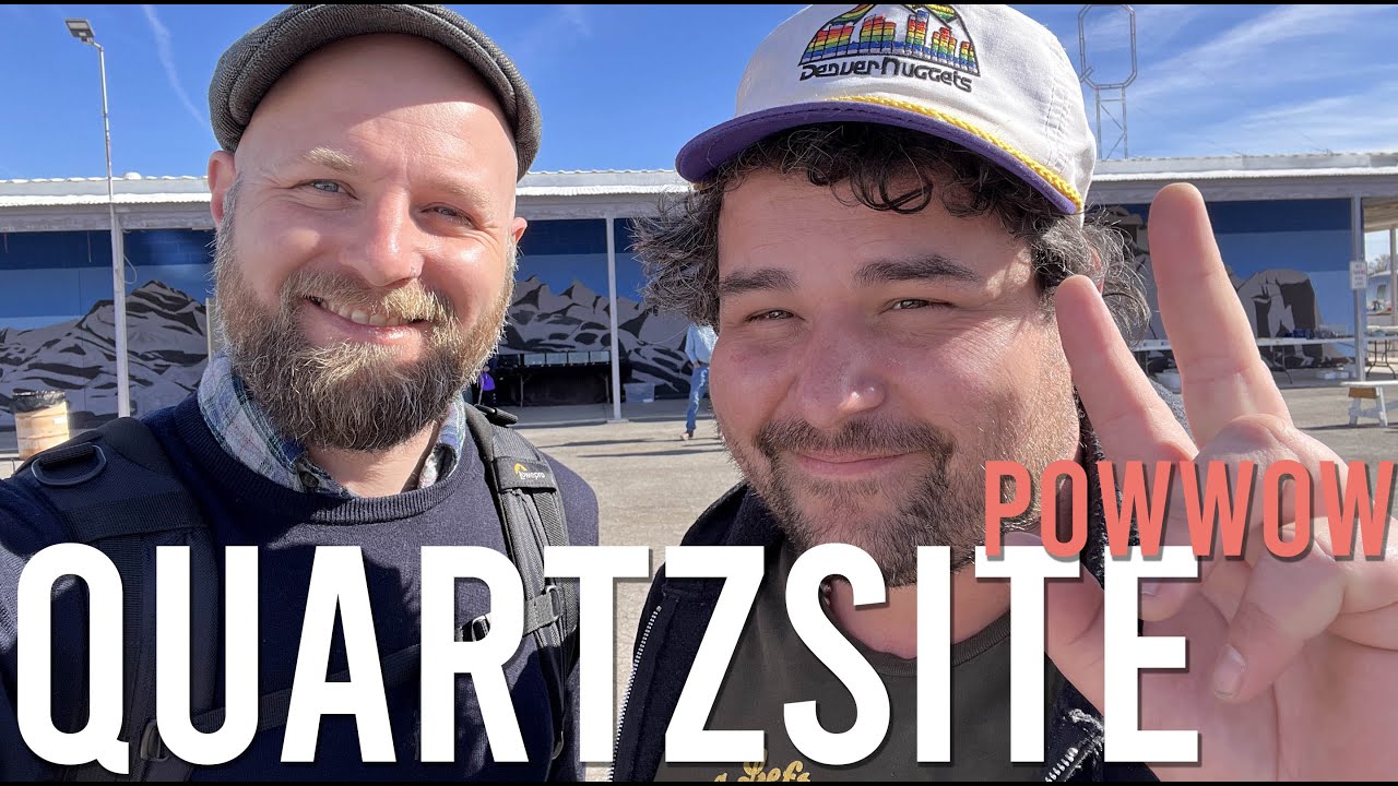 Посещение выставки драгоценных камней Quartzsite PowWow Gem Show 2023 (при участии Lapidary Dave)