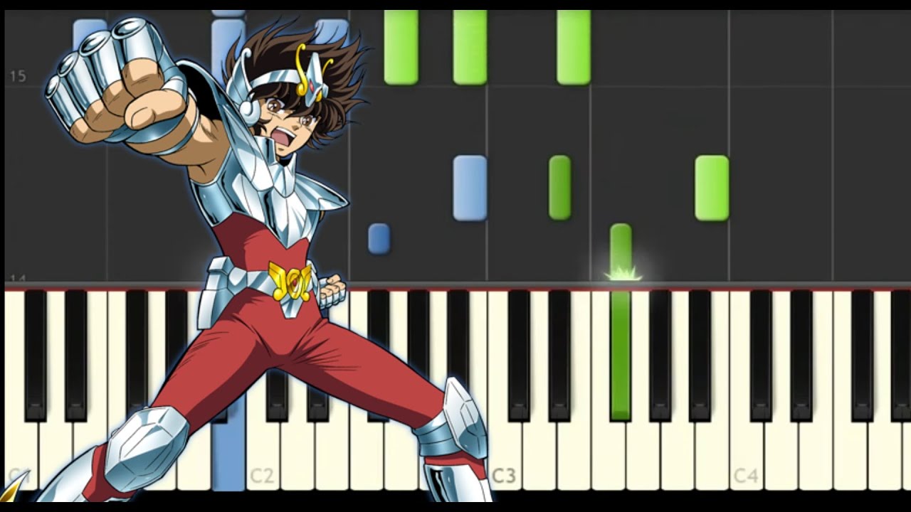 Saint Seiya - Under the wood of the world tree (Piano Tutorial)