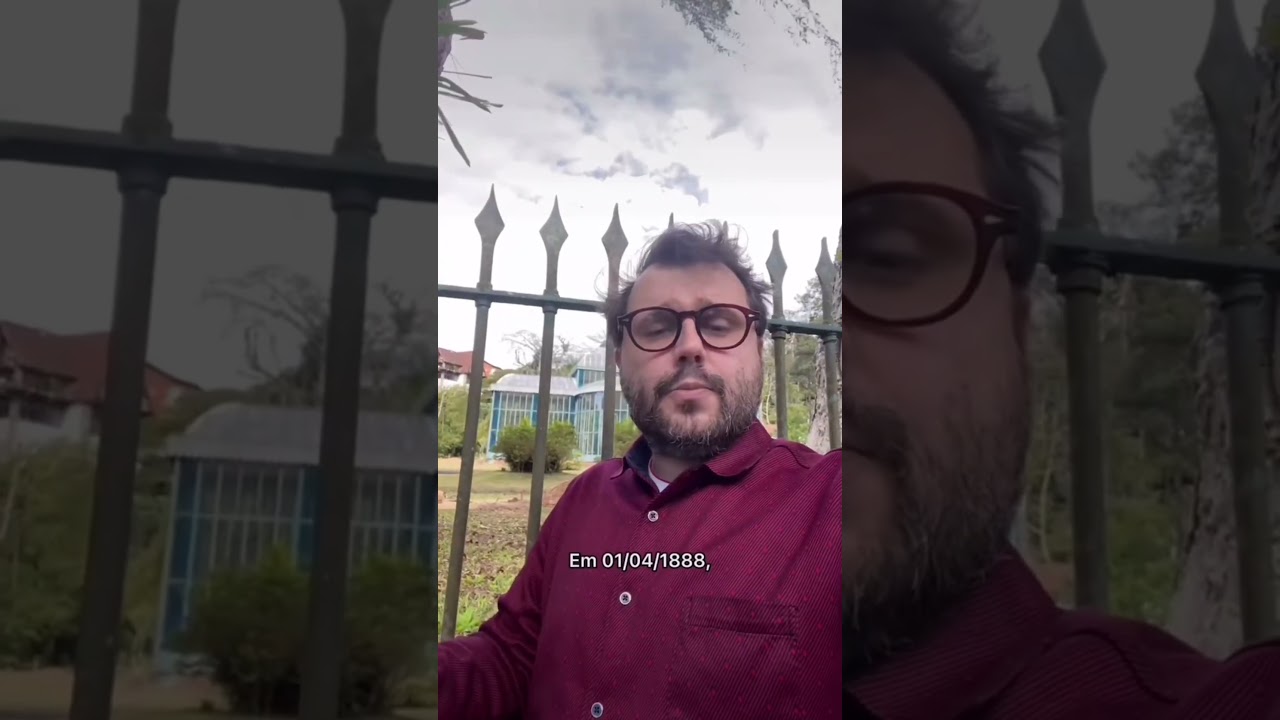 ESCRAVID&Atilde;O: PAL&Aacute;CIO DE CRISTAL, EM PETR&Oacute;POLIS, MARCOU A ABOLI&Ccedil;&Atilde;O #petropolis #errejota #escravid&atilde;o