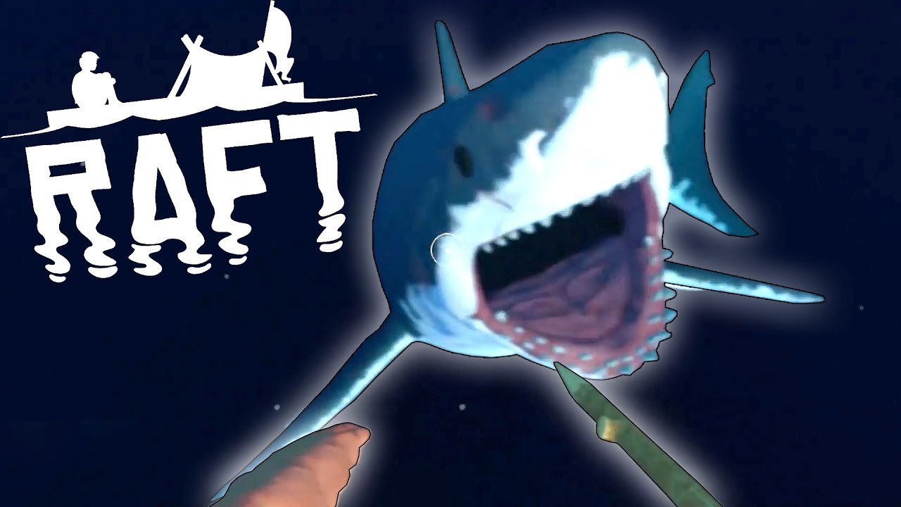 HUNTING the SHARK, EXPLORING ISLANDS, EXPANDING the RAFT! - Raft Multiplayer Gameplay Ep2