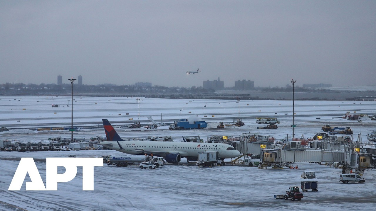 ‘It’s a Hassle’: Winter Storm Strands Passengers at NYC Airports | APT