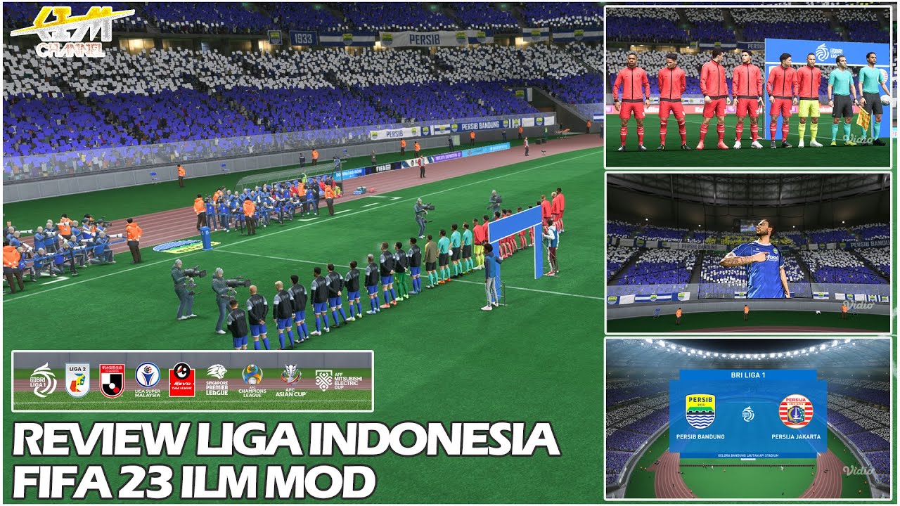 Ada Timnas Indonesia & Liga Indonesia Di FIFA 23 (BRI Liga 1, BRI Liga 2) | Review Mod Indonesia