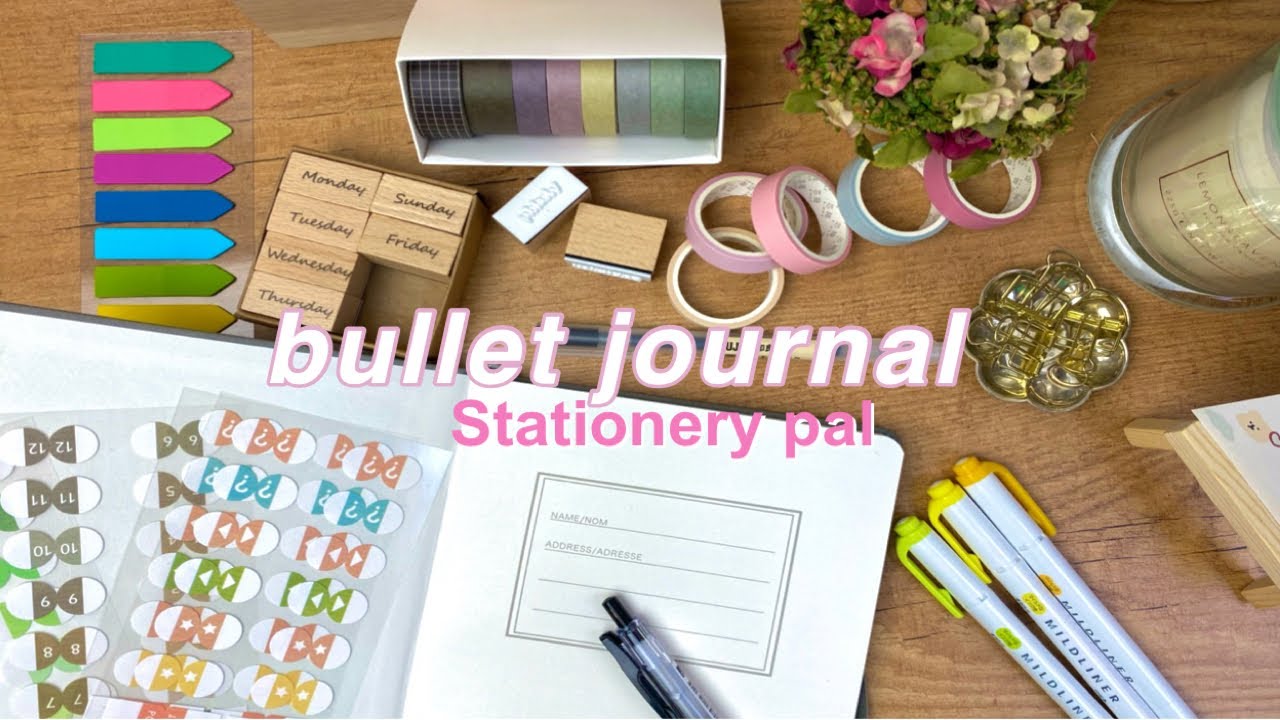 Haul Stationerypal - Imprescindibles para empezar un bullet journal - SORTEO INTERNACIONAL
