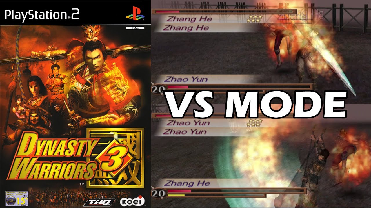 Dynasty Warriors 3 in HD: VS Mode