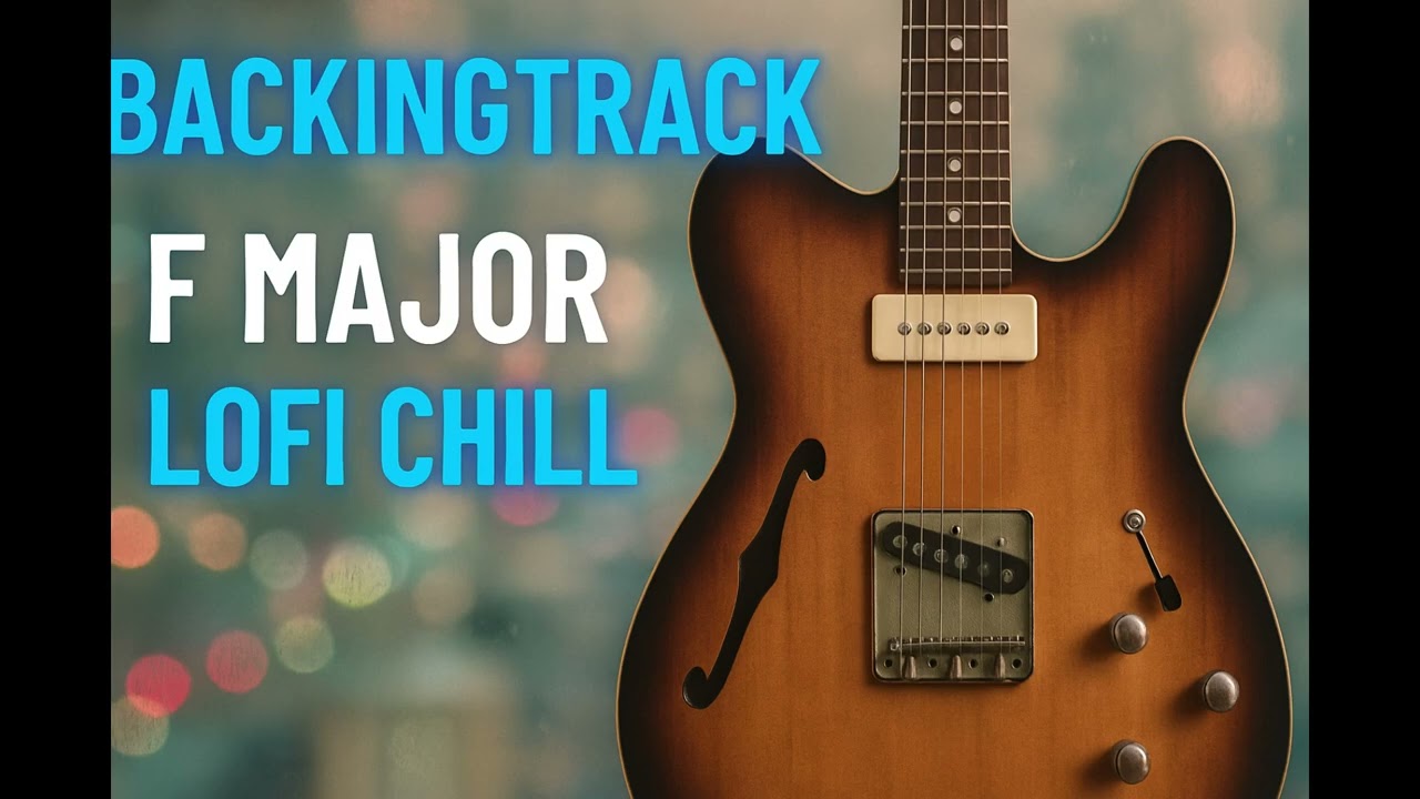 Chill Lofi Hip-Hop Backing Track in F Major | Relaxing Study & Improv Groove