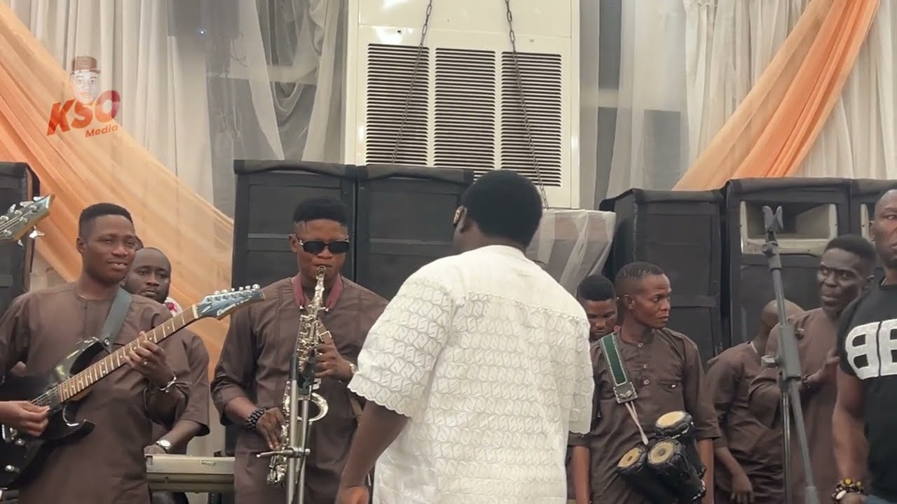 Carnival-Style wedding ceremony, as King Osupa Steals the Show