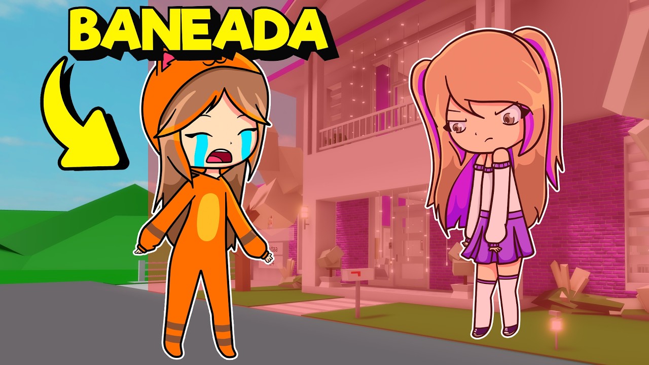 LYNA me BANEA de su CASA en Brookhaven Roblox