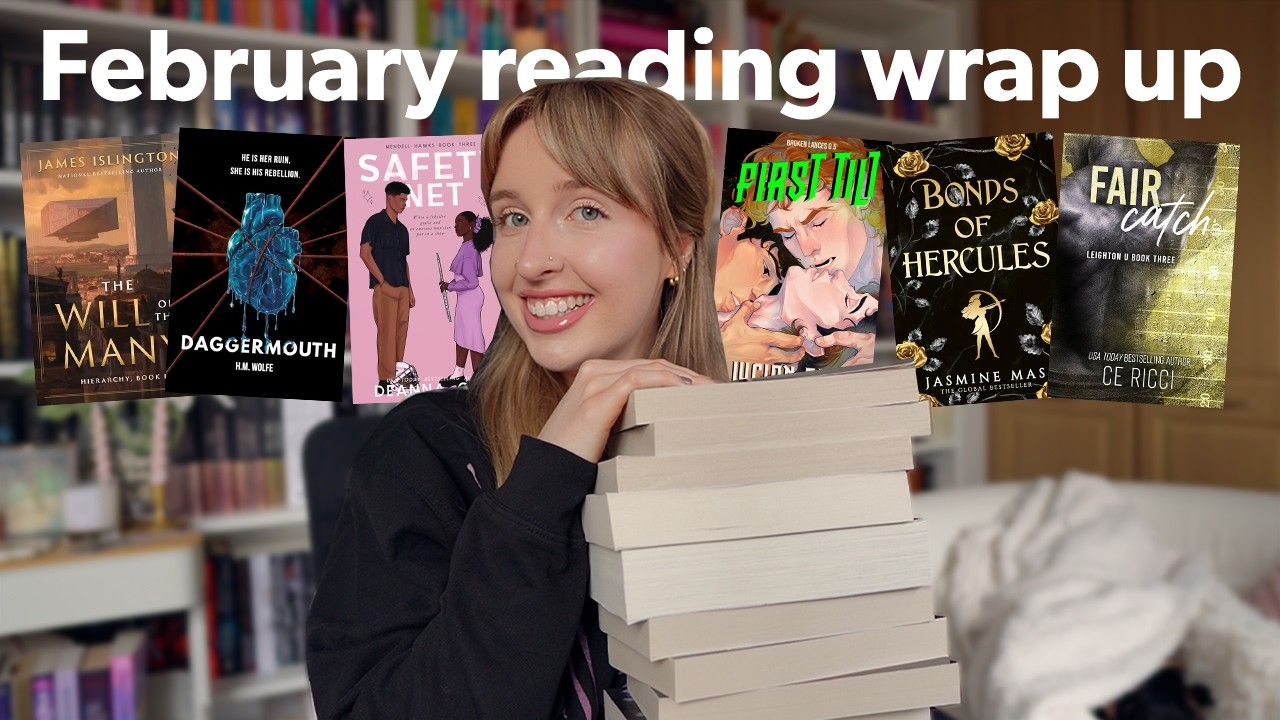 The 22 books I read in February 📚 February reading wrap up