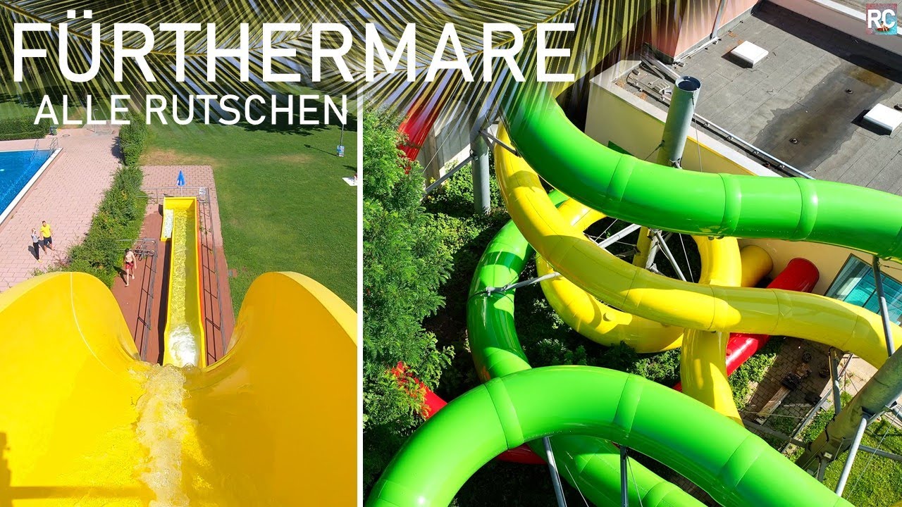 ALLE Wasserrutschen im Fürthermare! | 2024 | Erlebnisbad & Freibad Fürth