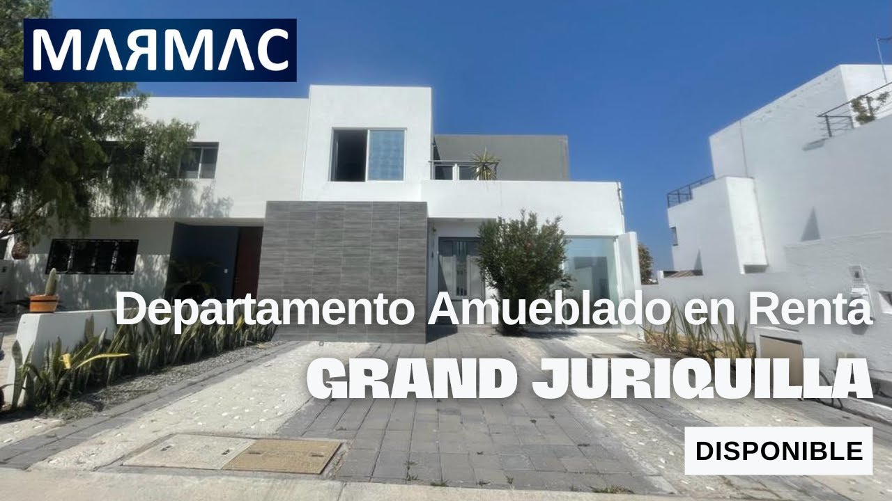 Departamento Amueblado en Renta | Grand Juriquilla | Quer&eacute;taro, Qro.