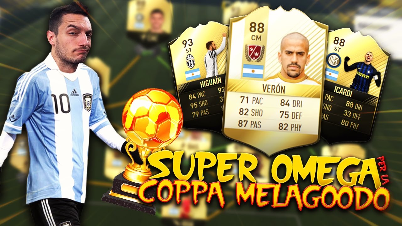 La SUPER-OMEGA per la COPPA MELAGOODO! | Veròn Legend & Higuain 93 [Pack Opening - FIFA 17]