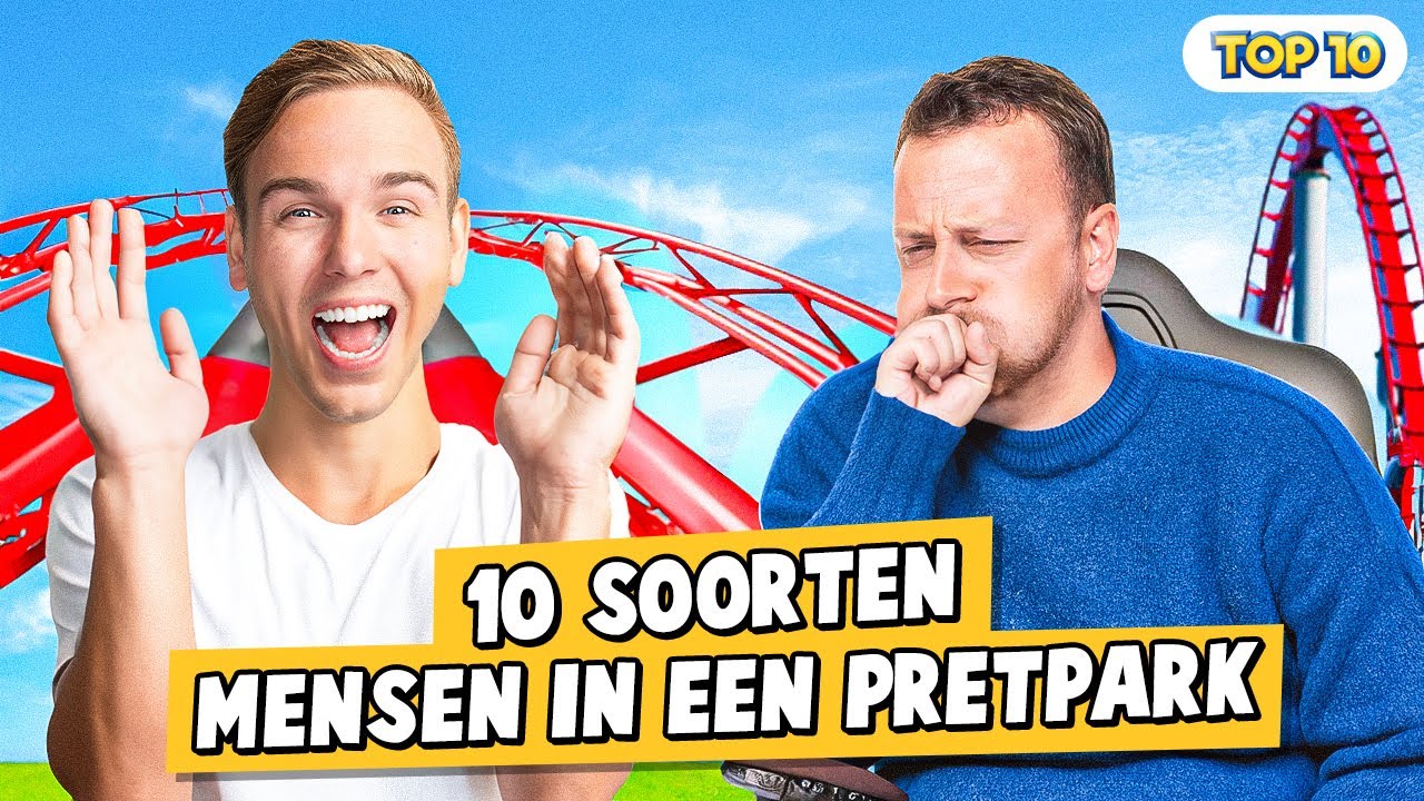 10 SOORTEN MENSEN IN EEN PRETPARK!