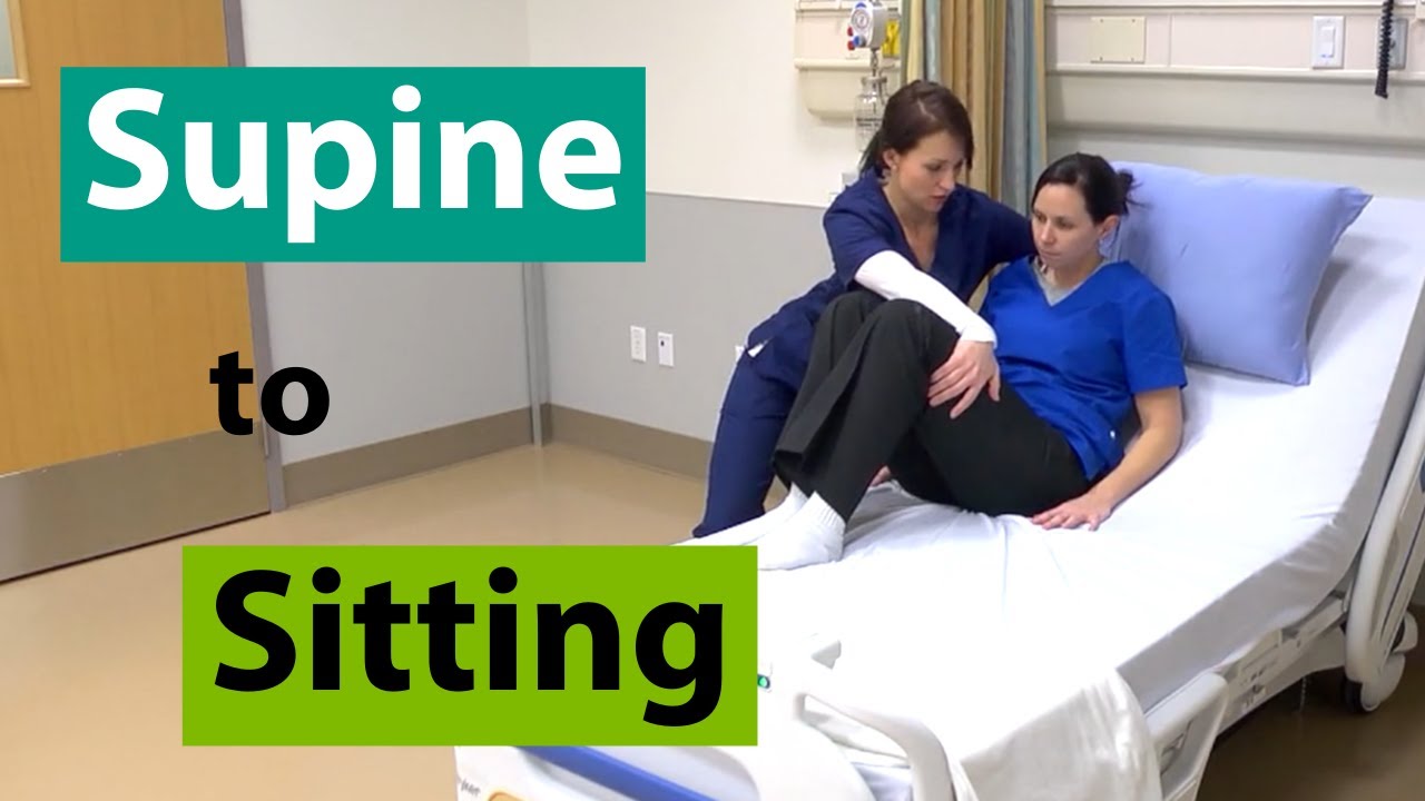 MIP Techniques - How to move a supine resident to a sitting position safely!