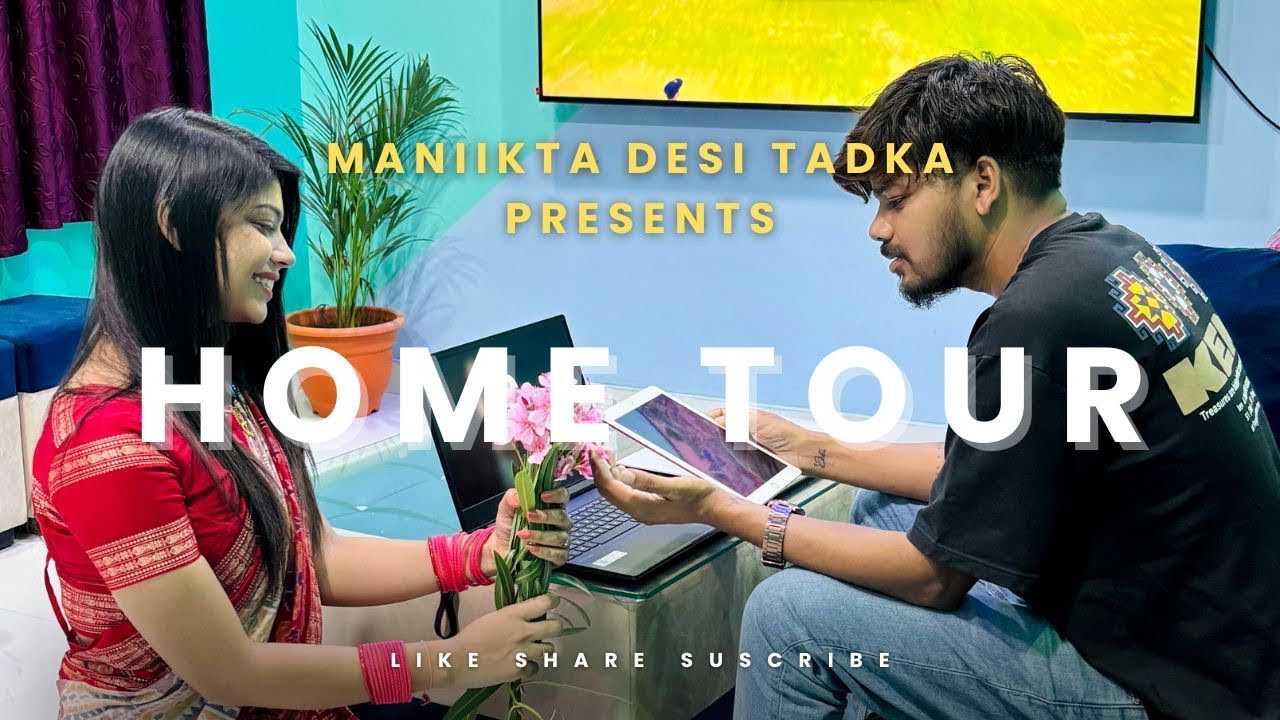 HOME 🏡 TOUR || VLOG || MANIIK & EKTA || SAMBALPURI VLOG ||