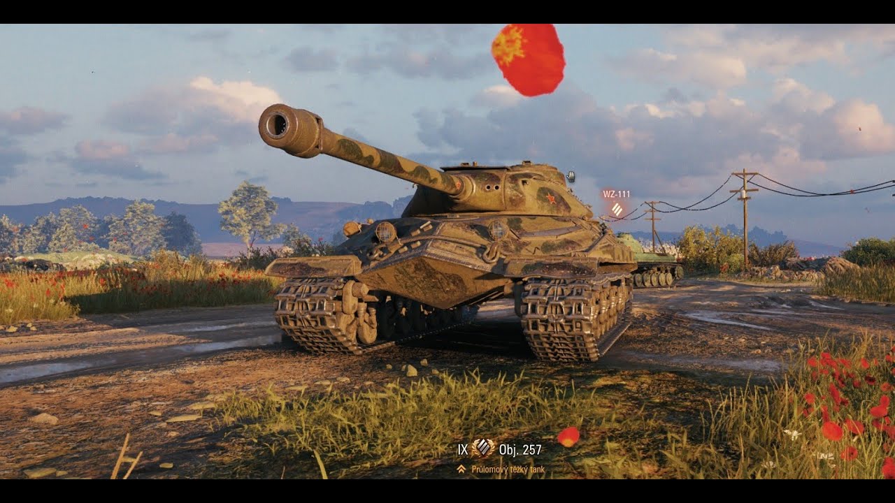 World of Tanks/ Obj. 257/  opomíjený heavy tank /