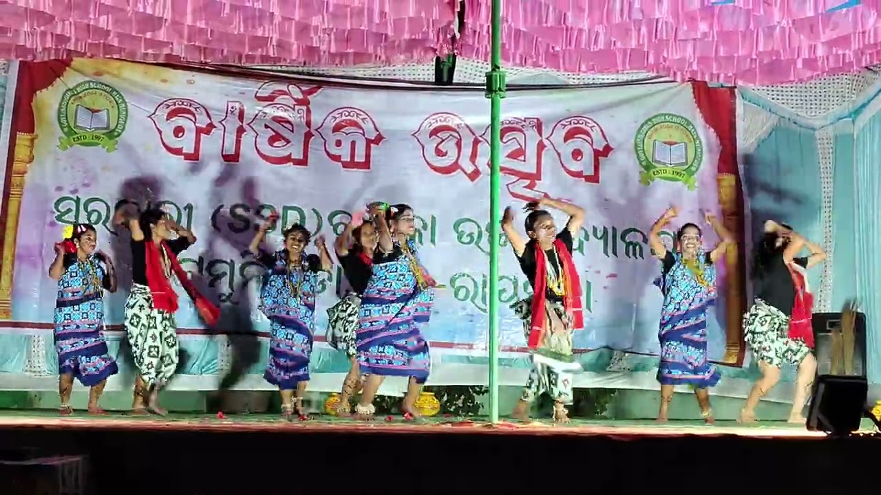 Performance by 9th & 10th Girls Tribal Song Part 1@Annual Function 2025-26
