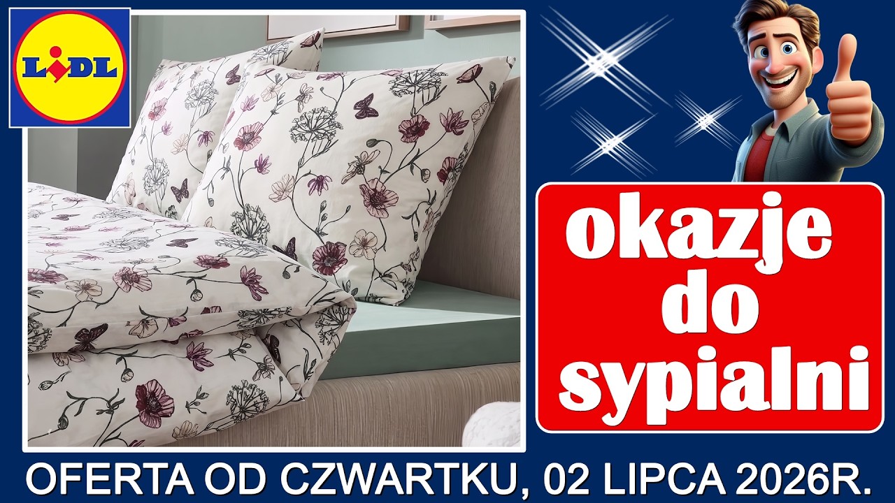 LIDL | Nowa Oferta od Czwartku 02.07.2026 | Okazje do Sypialni