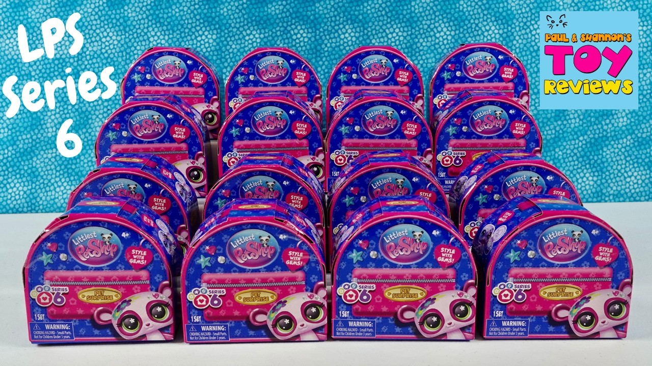 Littlest Pet Shop Series 6 Pet Surprise Blind Box Unboxing