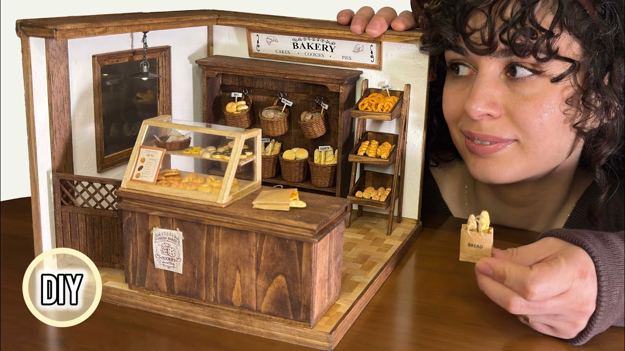 I Built a Tiny Realistic Bakery! Miniature Food Art | Realistic Details