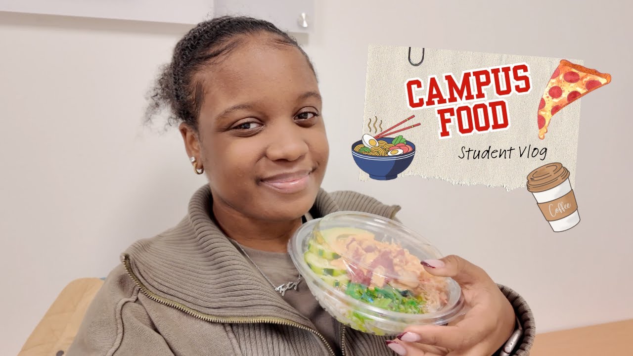 Top 3 Favorite Spots to Eat at Montclair State University | Student Vlog