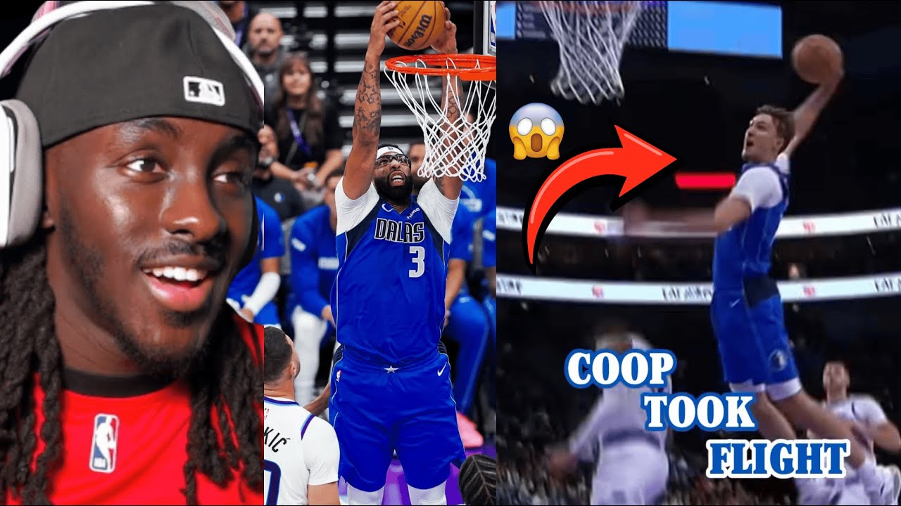 Cooper Flagg & AD 2 WAY MONSTERS.. Mavs Vs Jazz Highlights Reaction