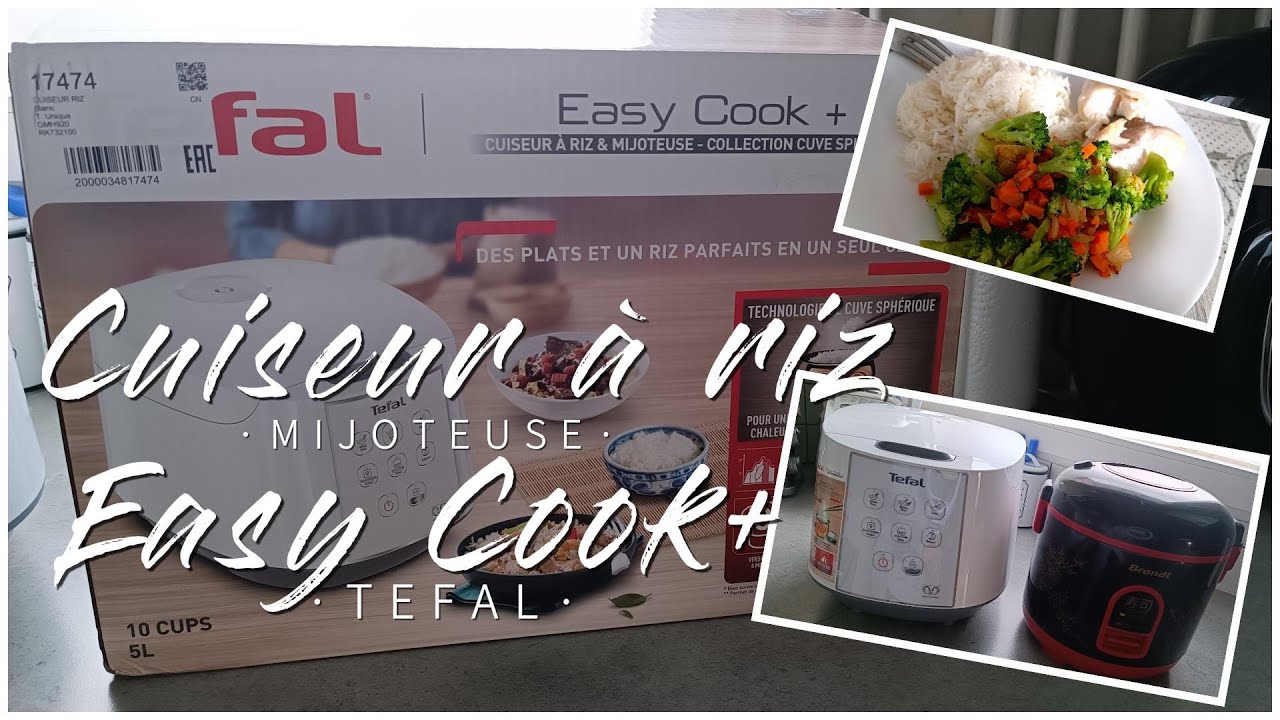 Cuiseur à riz et Mijoteuse Easy Cook+ (Je teste pour vous)