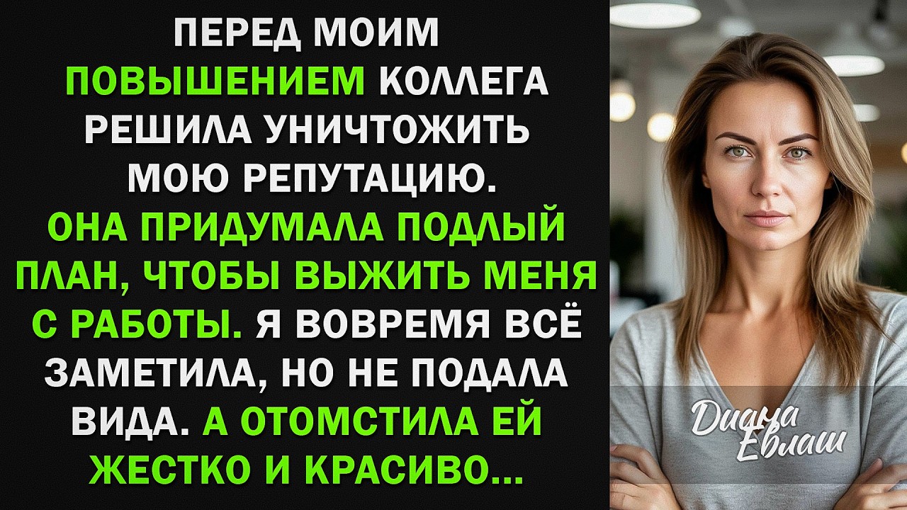 Коллега решила уничтожить мою репутацию и придумал ПОДЛЫЙ ПЛАН, но она не учла главного...