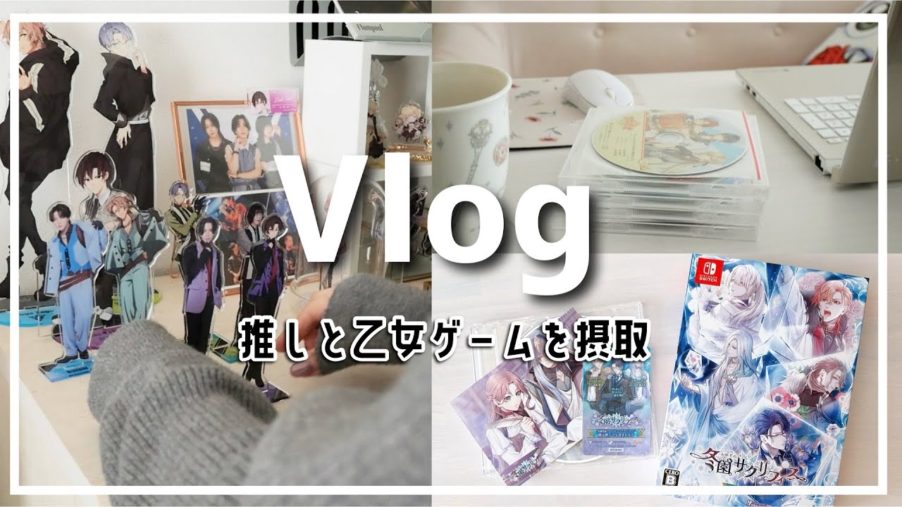 【Vlog】日常の中の何気ない幸せ§乙女ゲーム§推しごと